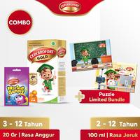 Gambar Cerebrofort Gold Orange 100 ml dan Marine Gummy Rasa Grape 1 Sachet dari Cerebrofort Official Store undefined 1 Tokopedia
