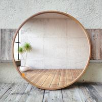 Gambar CERMIN BULAT JATI DM60 CM CERMIN DEKORASI DINDING WASTAFEL DAN LAINYA - NATURAL dari emyouconcept undefined 1 Tokopedia