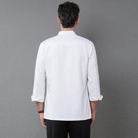 Gambar ARR SANJAYA 022 Sragam Restoran Baju Koki Chef Jacket  Atasan Safety Wearpack Panjang Pria Wanita - Hitam, XXL dari ARR SANJAYA undefined 5 Tokopedia
