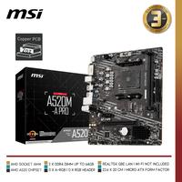 Gambar MSI - A520M-A PRO | Motherboard AMD Ryzen AM4 Micro ATX dari Nano Komputer undefined 1 Tokopedia