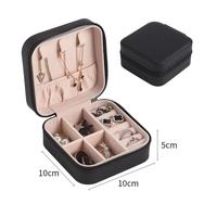 Gambar kotak perhiasan aksesoris travel mini portable kalung anting cincin - Biru Muda dari Sachiko closet undefined 5 Tokopedia