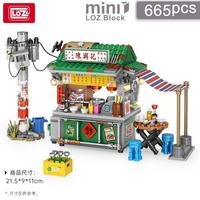 Gambar LOZ Lego (STREET FOOD SERIES ) Gerobak Makanan Jajanan Kado Lucu Block dari WowKids WK undefined 3 Tokopedia