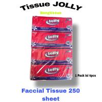 Gambar tissue jolly 250 sheet isi 4 kemasan praktis dari Bangtissue undefined 1 Tokopedia