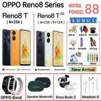Gambar OPPO RENO 8T 5G & 4G 8/256 | 8/128 RENO 8 T PRO GARANSI RESMI OPPO - 8T 5G 256 Gold, Bns 8+OPPO Band dari MM.CELL undefined 1 Tokopedia