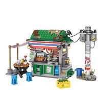 Gambar LOZ Lego (STREET FOOD SERIES ) Gerobak Makanan Jajanan Kado Lucu Block dari WowKids WK undefined 2 Tokopedia