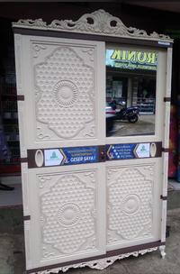 Gambar Lemari Pakaian Plastik Gantung 2 Pintu Olymplast OTC Sliding Classic dari Mitra Karya Furniture JTB undefined 2 Tokopedia