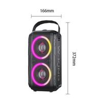 Gambar WKING Speaker Bluetooth Karaoke T9 MIC Wireless Portable Party Box Traveling W-king spiker karoke party Box Speker - T9 PRO 2 MIC dari Wking Official Store undefined 5 Tokopedia