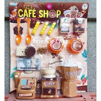 Gambar Mainan The Cafe Shop MK40 Pretend Play Terbaru Ada Coffee Machine Mesin Pembuat Kopi & Kasir dari GioRio Toys undefined 4 Tokopedia