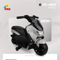 Gambar Motor Aki Mainan Anak Raid K-613C Nmax Mini PMB MTR-PMB K613C - Merah dari RAIN BABY SHOPS undefined 2 Tokopedia
