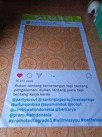 Gambar Banner Frame Photo booth Instagram - 80x120 dari Undangan Cakmet undefined 3 Tokopedia