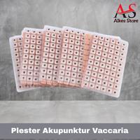 Gambar 1 lembar isi 60pcs Biji Akupunktur Vaccaria Plester Pijat Akupuntur dari Alkes Store13_NEW undefined 5 Tokopedia