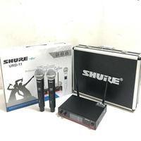 Gambar new Mic Wireless SHURE URD-11 ORIGINAL - SH-300G HITAM dari canif mall undefined 5 Tokopedia
