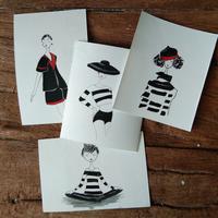 Gambar LADIES IN BW WATERCOLOUR PAINTING - summer dari BulletJournal undefined 1 Tokopedia