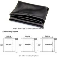 Gambar Bahan Kain Satin Saten Jepang Furing Halus Pelapis Tas Backdrop Warna - Abu-abu dari D'Sahla Gallery undefined 5 Tokopedia