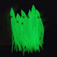 Gambar Seahawk Octopus Skirt Umpan Pancing Cumi  Squid Soft Lure Luminous - 9cm dari Josh Pancing undefined 5 Tokopedia