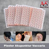 Gambar 1 lembar isi 60pcs Biji Akupunktur Vaccaria Plester Pijat Akupuntur dari Alkes Store13_NEW undefined 1 Tokopedia