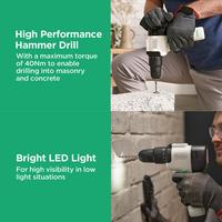 Gambar Black+Decker Reviva Bor Hammer Drill Cordless 12V (REVHD12C-B1) dari Black&Decker ID undefined 4 Tokopedia