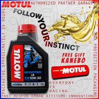 Gambar MOTUL Oli Motor Matic Scooter LE 4T 10W-30 0.8L Murah Asli Original HC-Tech API SL JASO MB Low Emission - POLOS dari OZZIE.MOTOR undefined 3 Tokopedia