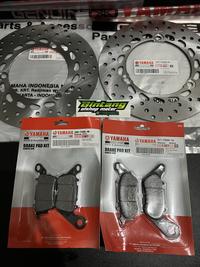 Gambar PAKET PIRINGAN CAKRAM+KAMPAS REM DEPAN BELAKANG NMAX OLD NMAX NEW dari BINTANG OLSHOP MOTOR89 undefined 3 Tokopedia