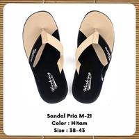 Gambar Sandal jepit pria casual santai terbaru dua warna - Hitam, 39 dari Nieva Fashion Shop undefined 5 Tokopedia