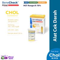Gambar Strip Kolesterol Benecheck Prime - Cholesterol isi 10 dari Benecheck Official Store undefined 2 Tokopedia