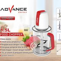Gambar Advance CHP-15 Food Chopper Plastic 1.5 Liter Penggiling Daging CHP15 - Merah dari Sajun Electronic Tangerang undefined 5 Tokopedia