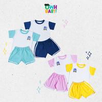 Gambar Jacky Ringer Tee Set by Owh Baby! - Yellow, S dari OWH BABY Official Shop undefined 1 Tokopedia