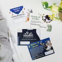Gambar (isi 10) Thank You Card Ramadhan, Kartu ucapan Ramadhan, Kartu ucapan Lebaran - KHUBZ dari mediakertas undefined 1 Tokopedia