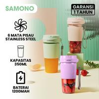 Gambar SAMONO SWY9 Blender Portable USB Mini Juicer 350ml SW-Y9 Warna Pink - Ungu dari Ufo Elektronik Sidoarjo undefined 1 Tokopedia