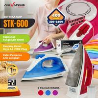 Gambar ADVANCE SETRIKA UAP STK-600 - Merah dari Ori Elektronik undefined 1 Tokopedia