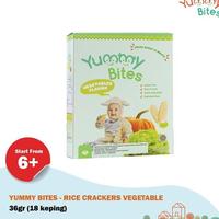 Gambar Yummy Bites Rice Crackers Vegetable 36Gr dari GemaNusa undefined 1 Tokopedia