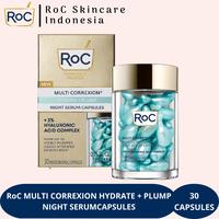 Gambar RoC Multi Correxion Hydrate + Plump Night Serum Capsules 30capsules - 10capsules dari RoC Skincare Indonesia undefined 1 Tokopedia