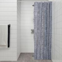 Gambar Tirai Shower  Kamar Mandi Shower Curtain Motif Biru 180 x 200 cm - TANPA RING dari triple L.Store undefined 4 Tokopedia