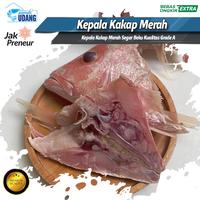 Gambar Ikan Kakap Merah - Kepala Kakap Merah - Red Snapper Head Segar/Beku - 1 Kg dari Rumah Udang Jakarta undefined 1 Tokopedia