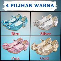 Gambar Sepatu Anak Perempuan High Heels Princess Cinderella Elsa Frozen blink - Pink, 26 dari T&amp;K STORE undefined 3 Tokopedia
