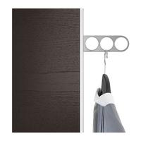 Gambar Gantungan Baju/Pakaian Valet Tempel Dinding Abu-Abu Tua 17x5 cm dari Ammar Home Furniture undefined 2 Tokopedia