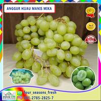 Gambar TERLARIS 1 PACK ANGGUR HIJAU MANIS TANPA BIJI MONTOK CRUNCHY SUPER dari FOUR SEASONS FRESH undefined 1 Tokopedia