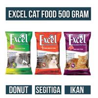 Gambar Excel Cat Food 500 Gram | Cat Food | Dry Food | Makanan Kucing - Tuna / Donut dari Eka Bali Bird undefined 1 Tokopedia
