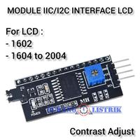Gambar Module IIC 12C Serial Interface LCD 1602 1604 To 2004 Board Arduino dari GUDANG LISTRIK PTK undefined 1 Tokopedia