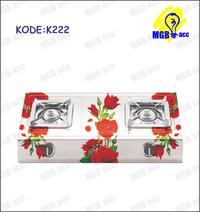 Gambar Stiker kompor 2 tungku bunga dari MGB Acc Printing undefined 5 Tokopedia