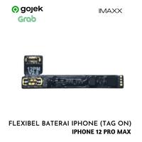 Gambar FLEXIBEL TAG ON BATERAI IPHONE JC ID IPHONE 12 PRO MAX dari Imaxx parts undefined 1 Tokopedia