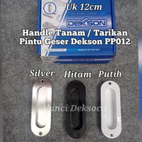 Gambar Handle Tanam Dekson PP 012 Hitam /Tarikan Pintu Geser Coklat Putih DKS - Silver dari Kunci Deksoca undefined 1 Tokopedia