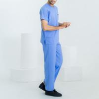 Gambar Scrub | Baju Jaga | Baju OK/Baju Medis | Scrub Medis ANTI AIR Unisex - Royal Blue, XXL dari Medicuscrub undefined 3 Tokopedia