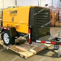 Gambar Portable Screw Air Compressor 185 Cfm TIGON/UNIV/AIRMAN/ELGI/ROTAIR dari WS_JAKARTA undefined 1 Tokopedia