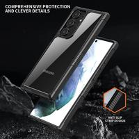 Gambar iPaky Case Samsung Galaxy S23 Ultra Plus 5G Clear HD Rugged Armor - Black, S23 dari BERKAH AYASHA undefined 4 Tokopedia