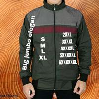 Gambar jaket pria jumbo big size - Abu-abu, XL dari JUVITERSHOP undefined 4 Tokopedia