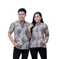 Gambar baju batik couple-baju batik pasangan suami istri-baju batik keluarga - PRIA KOBIS, M dari ATASAN BATIK COUPLE undefined 4 Tokopedia