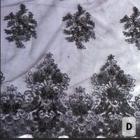 Gambar kain tile CORNELI meteran brokat kain kebaya bordir kebaya gaun - 50cm - B dari kain trijaya undefined 4 Tokopedia