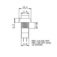 Gambar tombol switch Push On saklar button dari Mandala Elektronik 12.17 undefined 2 Tokopedia