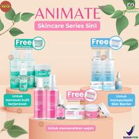 Gambar ANIMATE SERIES 5IN1 - PAKET ALL SERIES - WHITENG - GLOWING - ACNE - ACNE HIJAU dari agogostore undefined 1 Tokopedia